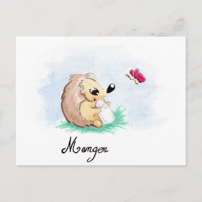 Carte Postale Manger (Devant)