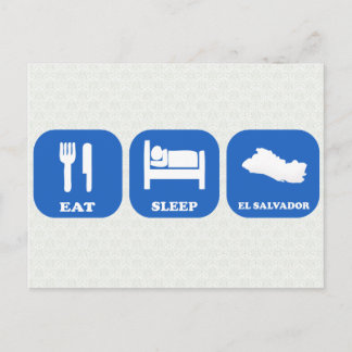 Carte Postale Manger le sommeil El Salvador