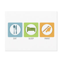 Manger Peinture de sommeil