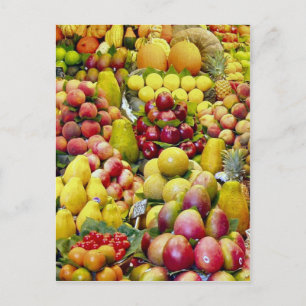 Carte Postale Mangez plus de fruits