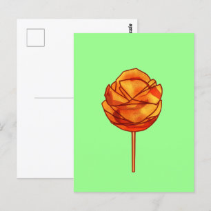 Carte Postale Mango Épicé Sur Un Bâton