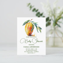 Mango tropical | BABY SHOWER