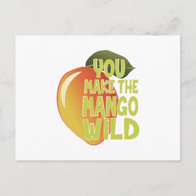 Carte Postale Mango Wild (Devant)