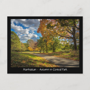 Carte Postale Manhattan, automne à Central Park
