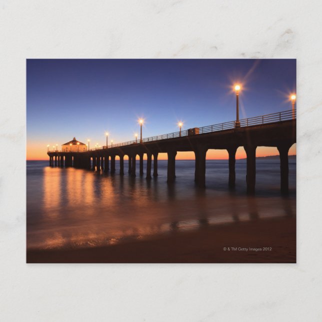 Carte Postale Manhattan Beach Pier (Devant)