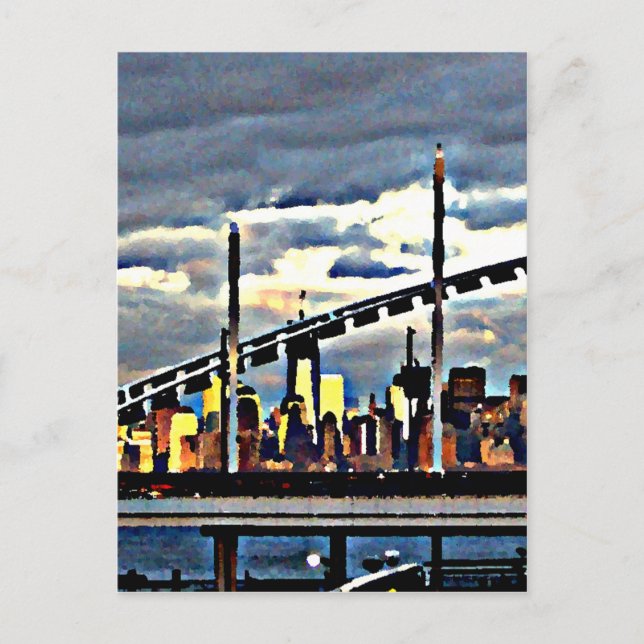 Carte Postale Manhattan de Staten Island CricketDiane Stuff (Devant)