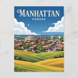 Carte Postale Manhattan Kansas