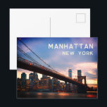 Carte Postale Manhattan - New York City<br><div class="desc">Manhattan - New York City Carte postale</div>