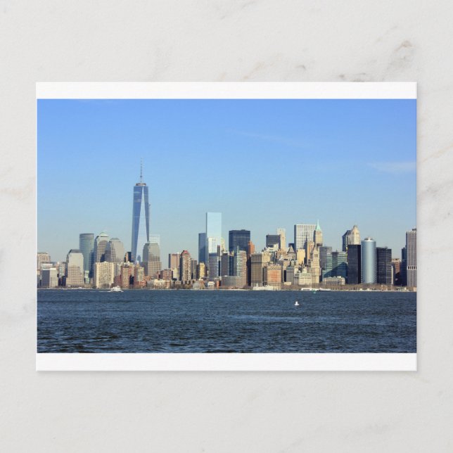 Carte Postale Manhattan Skyline New York City (Devant)