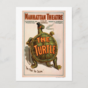Carte Postale Manhattan Theatre New York Broadway La Tortue