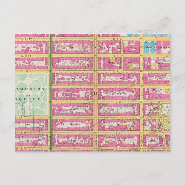 Carte Postale Manhatten, New York (Devant)