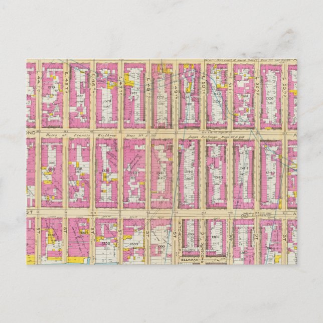 Carte Postale Manhatten, New York 12 (Devant)