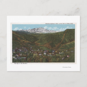 Carte Postale Manitou Springs, CO - Le Spa des Rocheuses