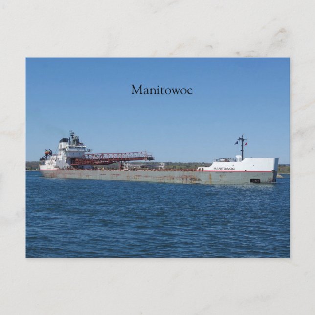 Carte postale Manitowoc (Devant)
