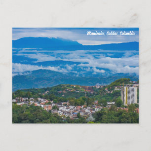 Carte postale Manizales, Caldas, Colombie