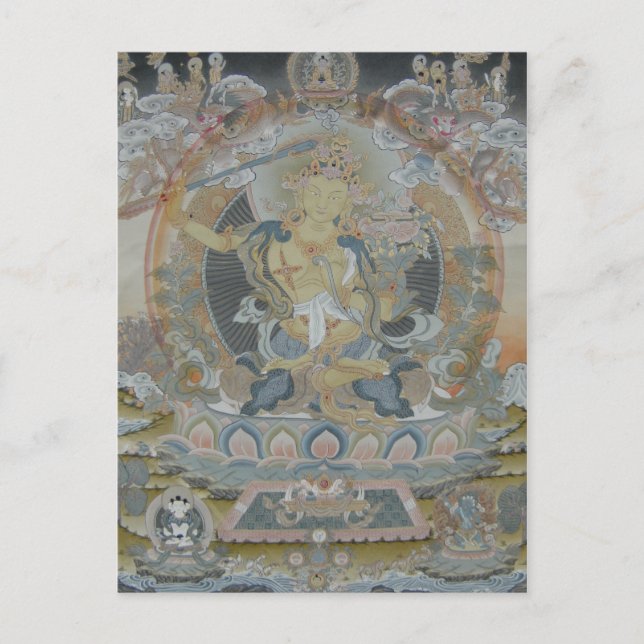 Carte postale Manjushri (Devant)