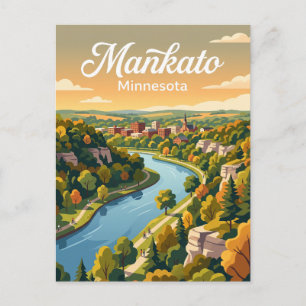 Carte Postale Mankato, Minnesota