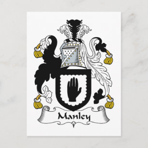 Carte Postale Manley Family Crest