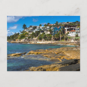 Carte Postale Manly front de mer paysage de plage Australie phot