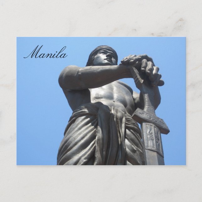 Carte Postale mannequin de statue de liberté (Devant)