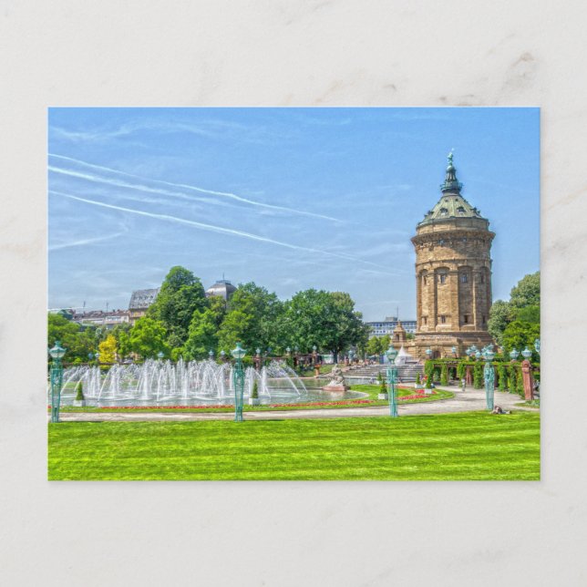 Carte Postale Mannheim (Devant)