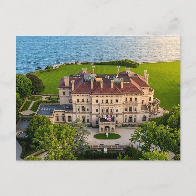 Carte Postale  Manoir Breakers Newport RI Rhode Island   (Devant)