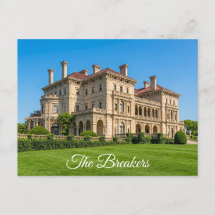 Carte Postale Manoir Breakers Newport RI Rhode Island