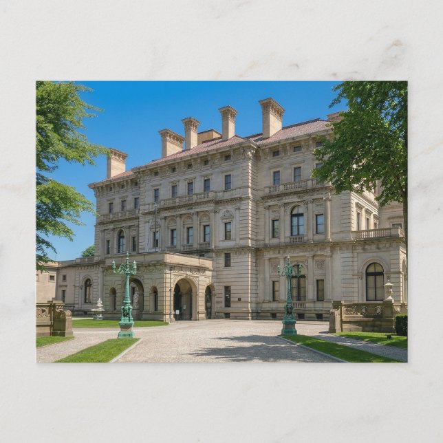 Carte Postale  Manoir Breakers Newport RI Rhode Island   (Devant)