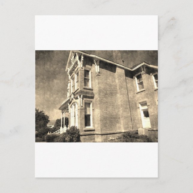 Carte Postale Manoir vintage (Devant)