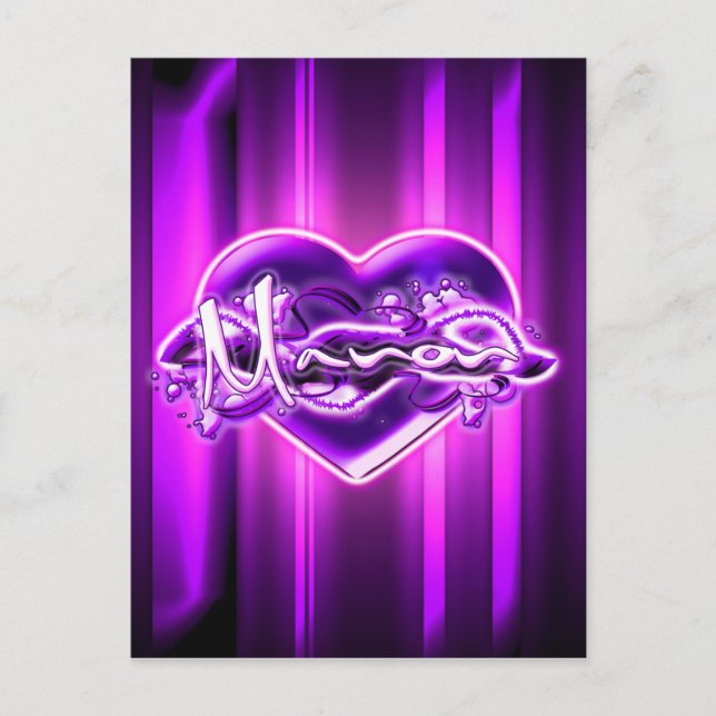 Carte Postale Manon (Devant)