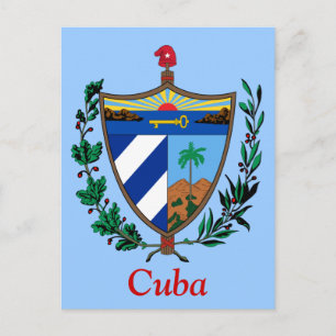 Carte Postale Manteau des bras du Cuba