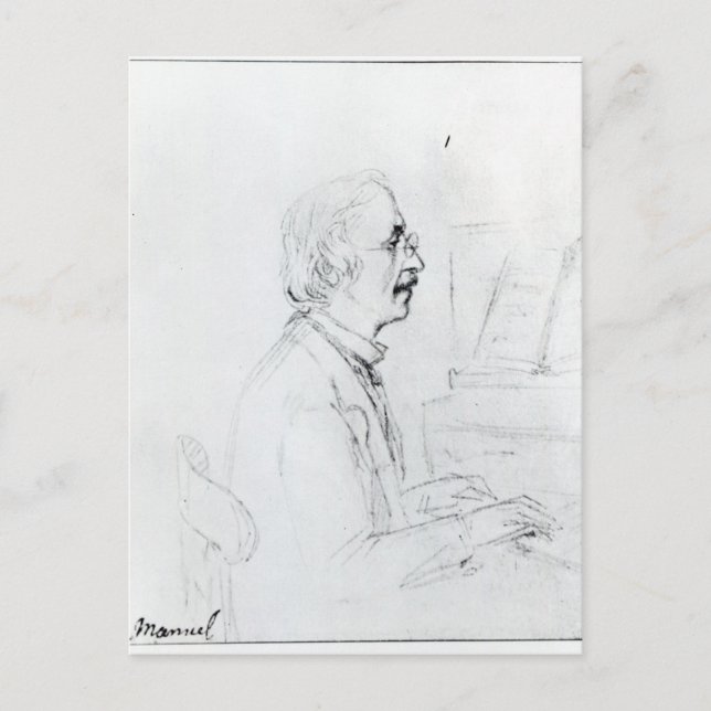 Carte Postale Manuel Garcia (Devant)