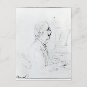 Carte Postale Manuel Garcia