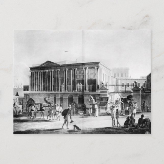 Carte Postale Manufactory and Bazaar, Calcutta House (Devant)