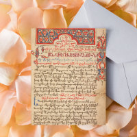 Manuscrit de liturgie lectionnaire et miséricale a