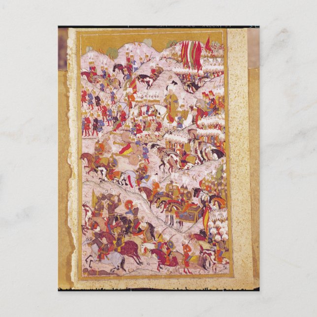 Carte Postale manuscrit du nom de famille : Suleyman (Devant)