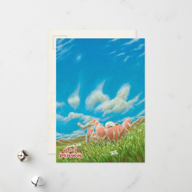 Carte postale MAOR #02 (Devant/Arrière en situation)