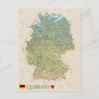 MAP POSTCARDS ♥ Allemagne