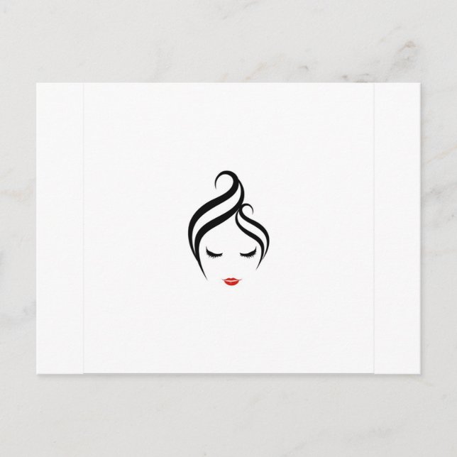 Carte Postale Maquillage et coiffure (Devant)