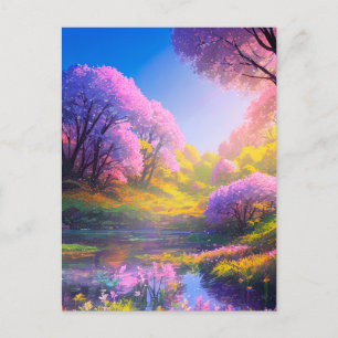 Carte Postale Marais de charme