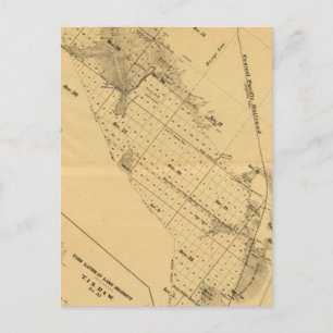 Carte Postale Marais salé de la baie de San Francisco