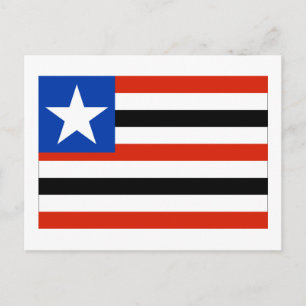 Carte Postale Maranhão, drapeau du Brésil