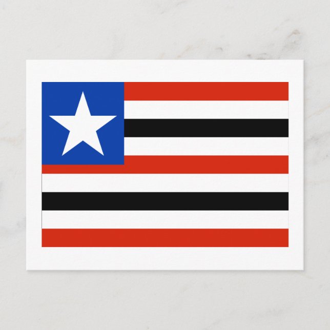 Carte Postale Maranhão, drapeau du Brésil (Devant)