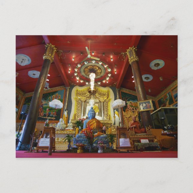 Carte Postale Marble Buddha Statue (Devant)