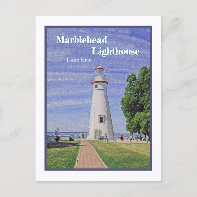 Carte Postale Marblehead Lighthouse/Lake Erie (Devant)