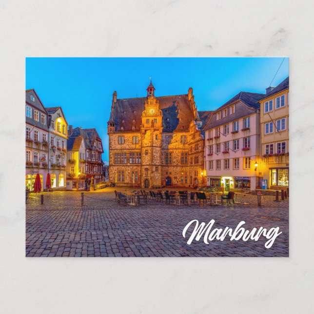 Carte Postale Marburg, Allemagne (Devant)
