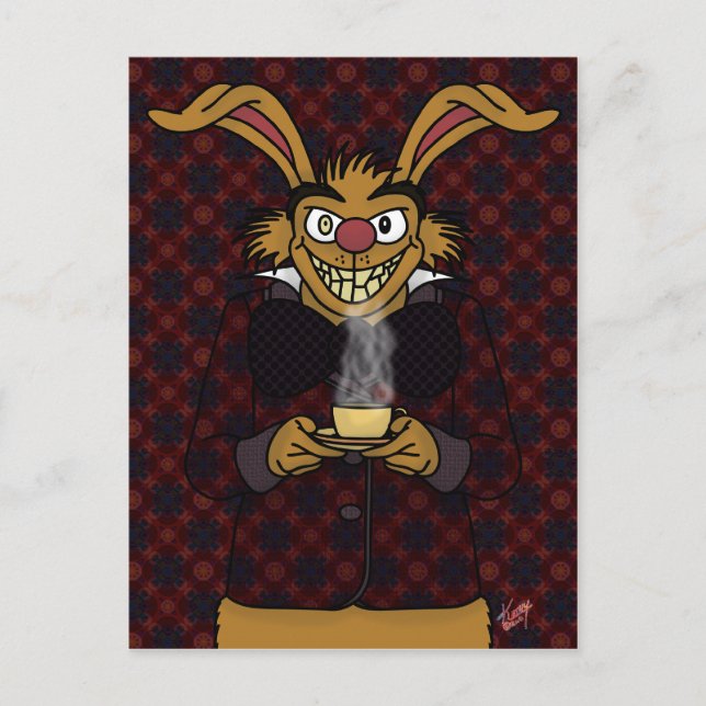 Carte Postale March Hare Postcard (Devant)