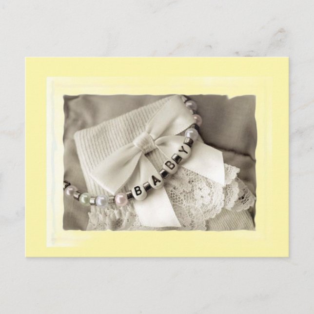 Carte Postale Marchandise Elegant Bébé (Devant)