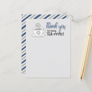 Carte Postale Marchandise pour un salon de thé et café