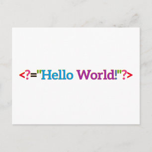 Carte Postale Marchandises pour bébé nerd